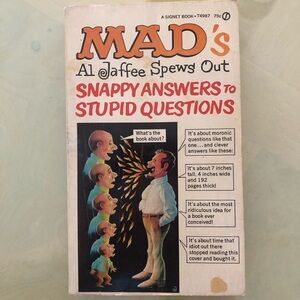 Vintage Mad paperback book